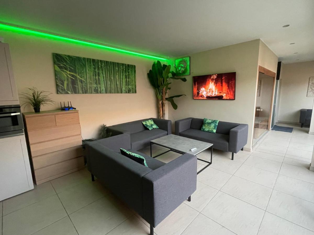 Vlaamse Ardennen Vakantiehuis Casa Caliente Met Wellness Avelgem エクステリア 写真